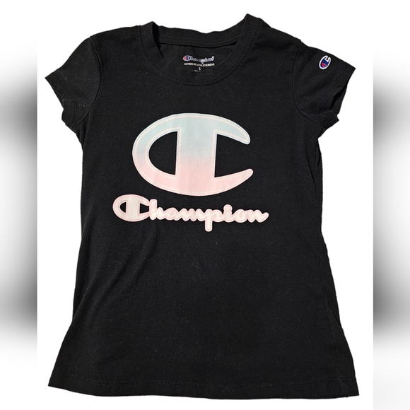 Girls Champion Athletic Wear T-Shirt - Picture 2 of 5